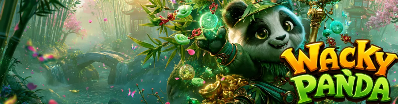 Wacky panda slot Banner 2